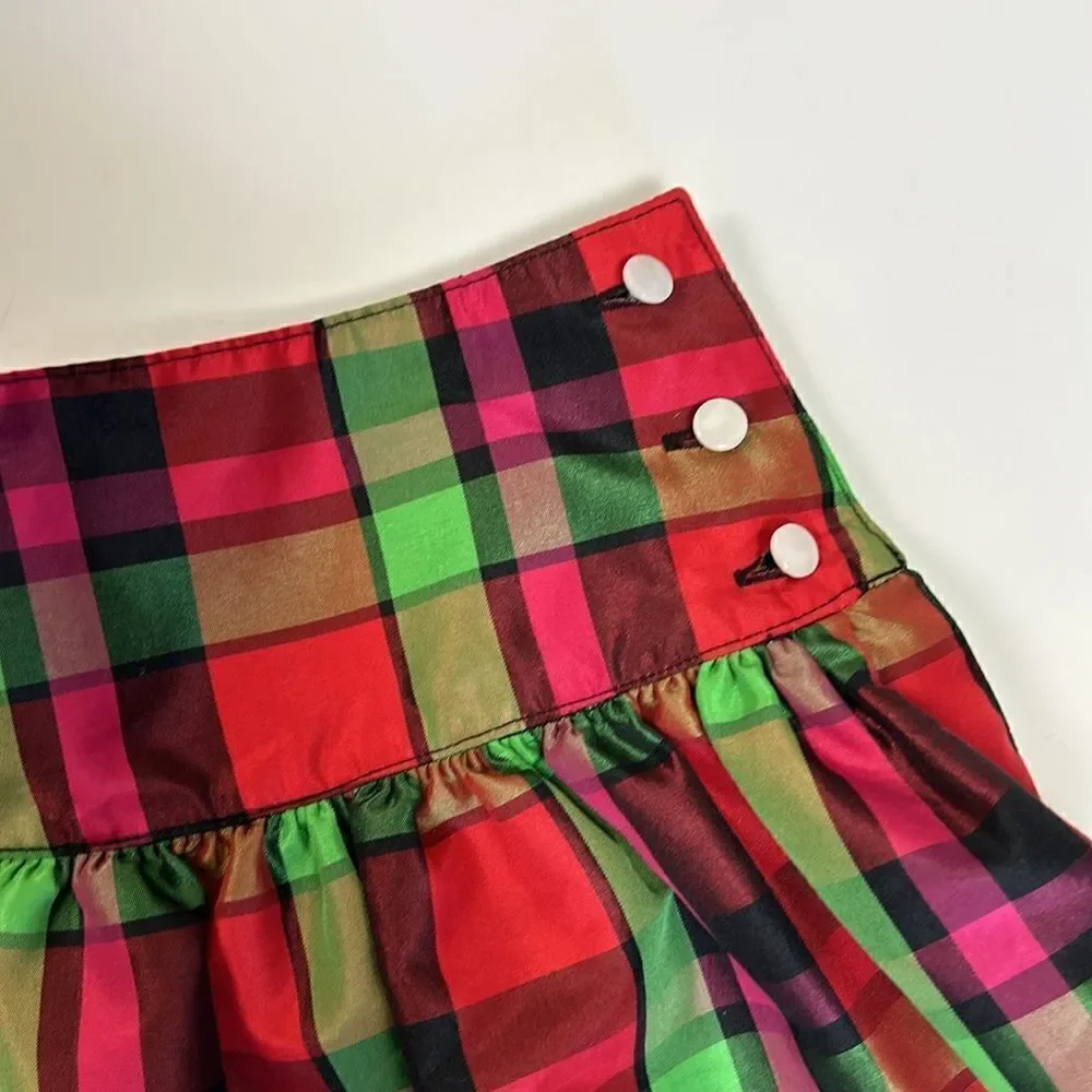 Goes size 8 GAP kids holiday plaid skirt